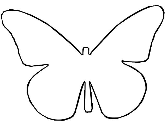 Бабочки из бумаги шаблоны для вырезания скачать