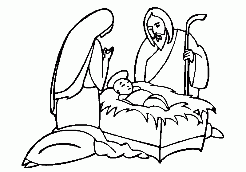 Розмальовки Різдво Христове рождество, ночь, иисус, раскраски