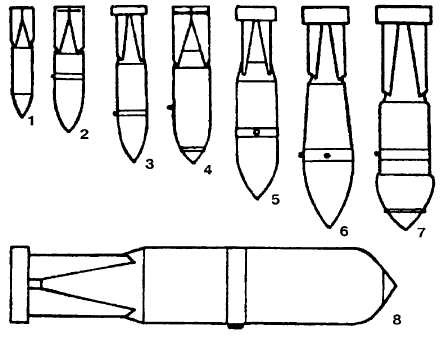 Розмальовки Зброя Розмальовка креслення бомби