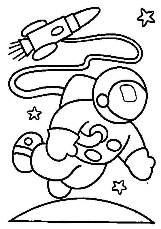 Розмальовки День космонавтики розфарбування до дня космонавтики космонавт вийшов у відкритий космос