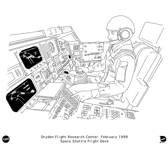 Розмальовки День космонавтики розмальовки до дня космонавтики, льотчик, штурвал, комп'ютер