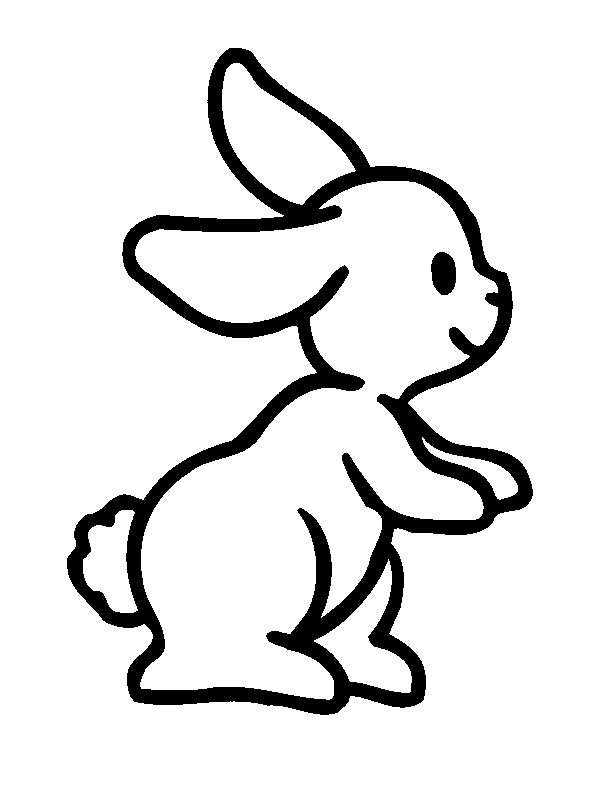 Розмальовки заєць заєць