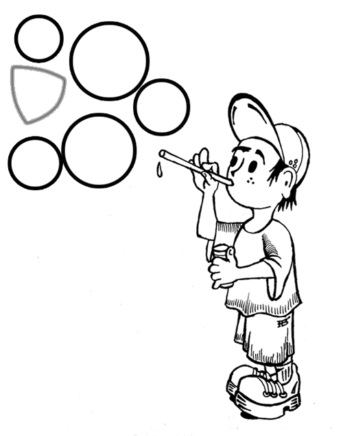 Розмальовки 1 червня день захисту дітей Свято 1 червня День захисту дітей хлопчик мильні бульбашки