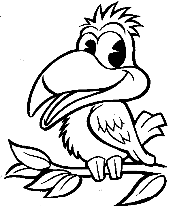 Розмальовки тварини розмальовки для дітей ворона