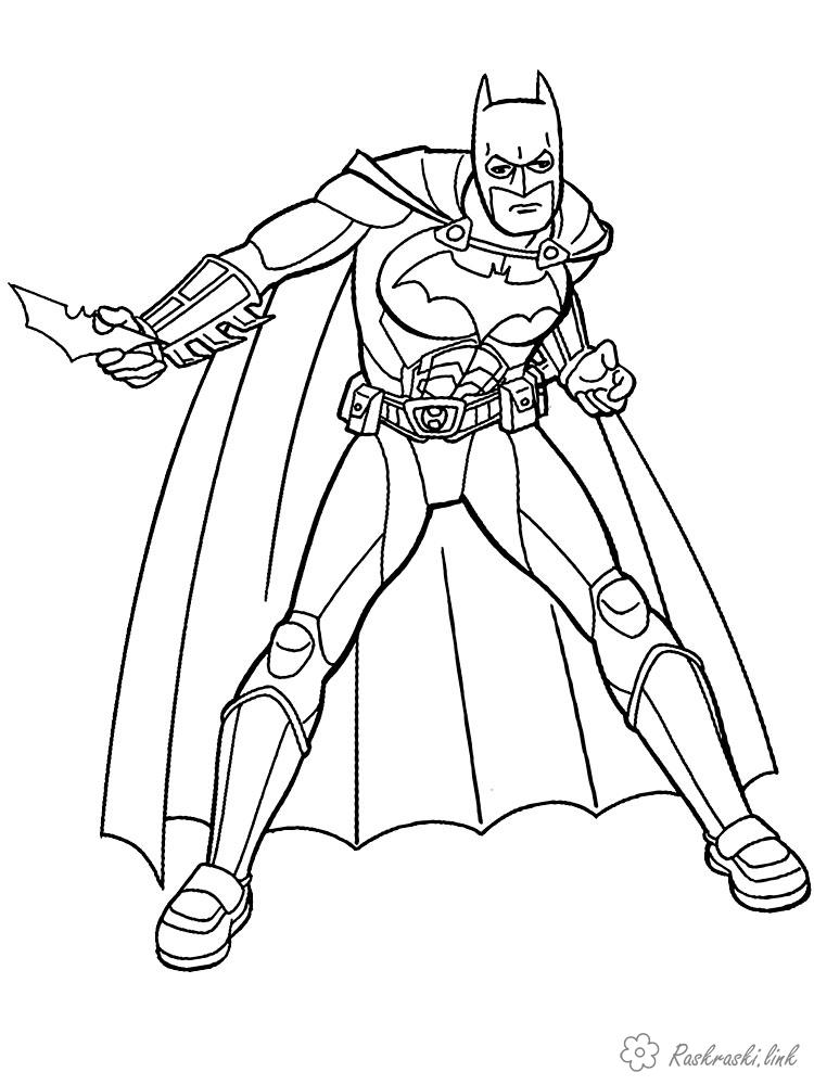 Розмальовки супергерой Супергерой bеtmеn