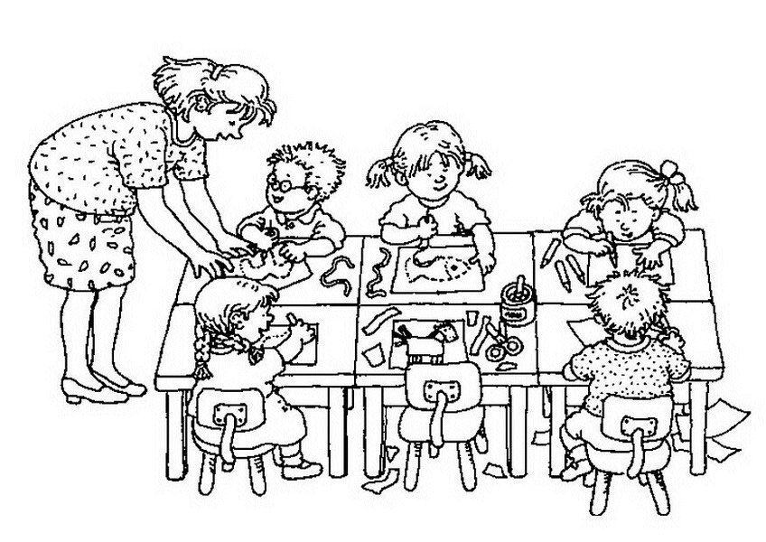 Розмальовки малювати Свято 1 червня День захисту дітей діти грати дитячий садок вихователь малювати