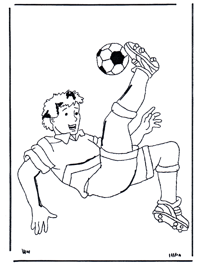Розмальовки Футбол футбол, розмальовки для дітей, спорт