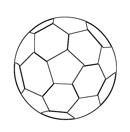 Розмальовки Футбол футбол, спорт, м'яч