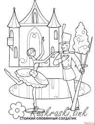 Раскраски раскраски по сказкам Андерсена раскраска сказка стойкийоловянный солдатик