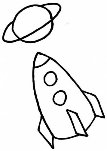 Розмальовки Ракети 