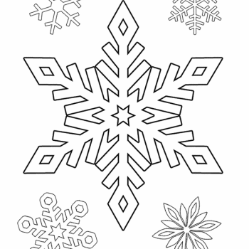 Розмальовки сніжинки сніжинки з паперу своїми руками