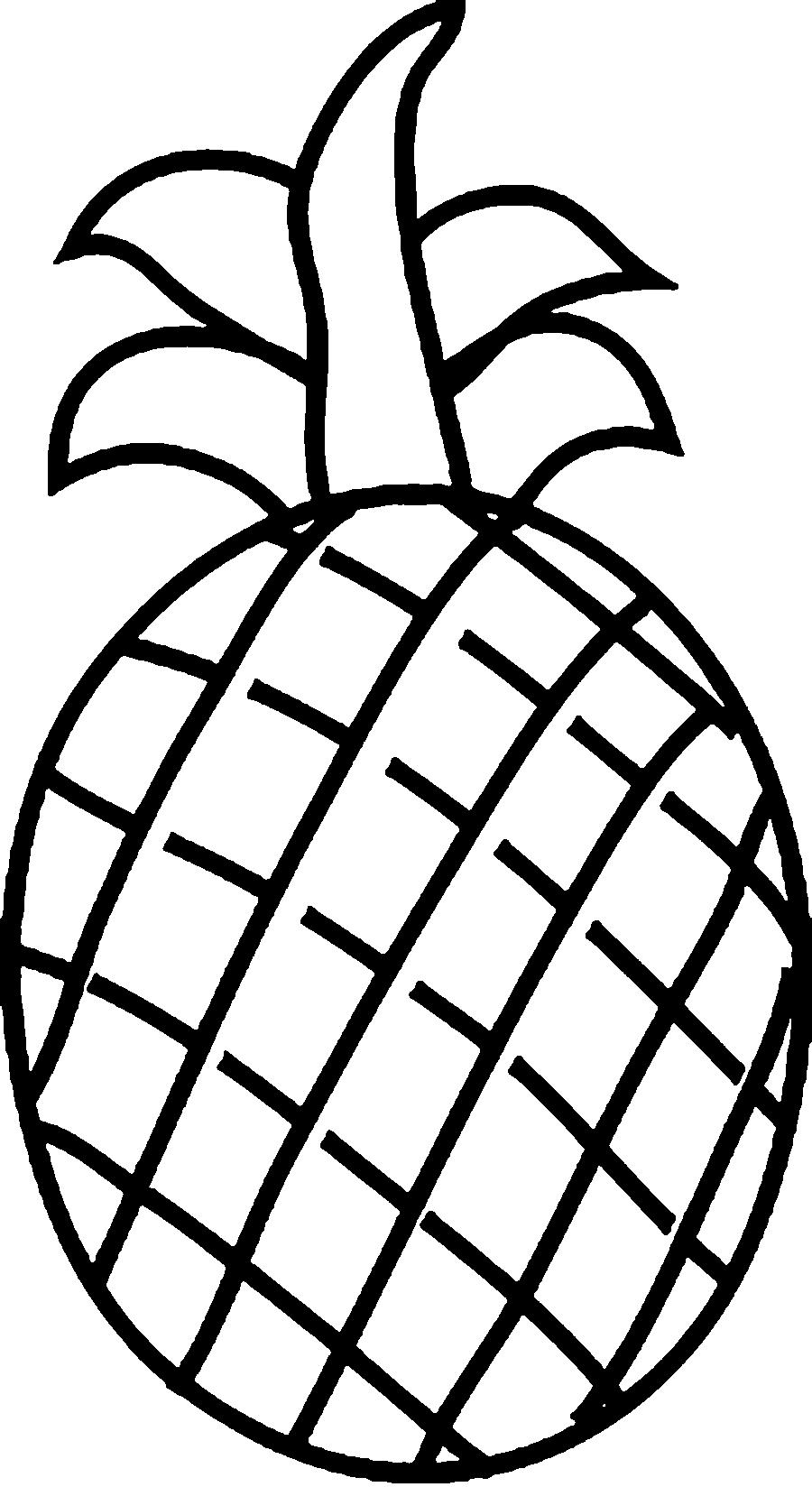 Розмальовки фрукти фрукти форма, шаблон