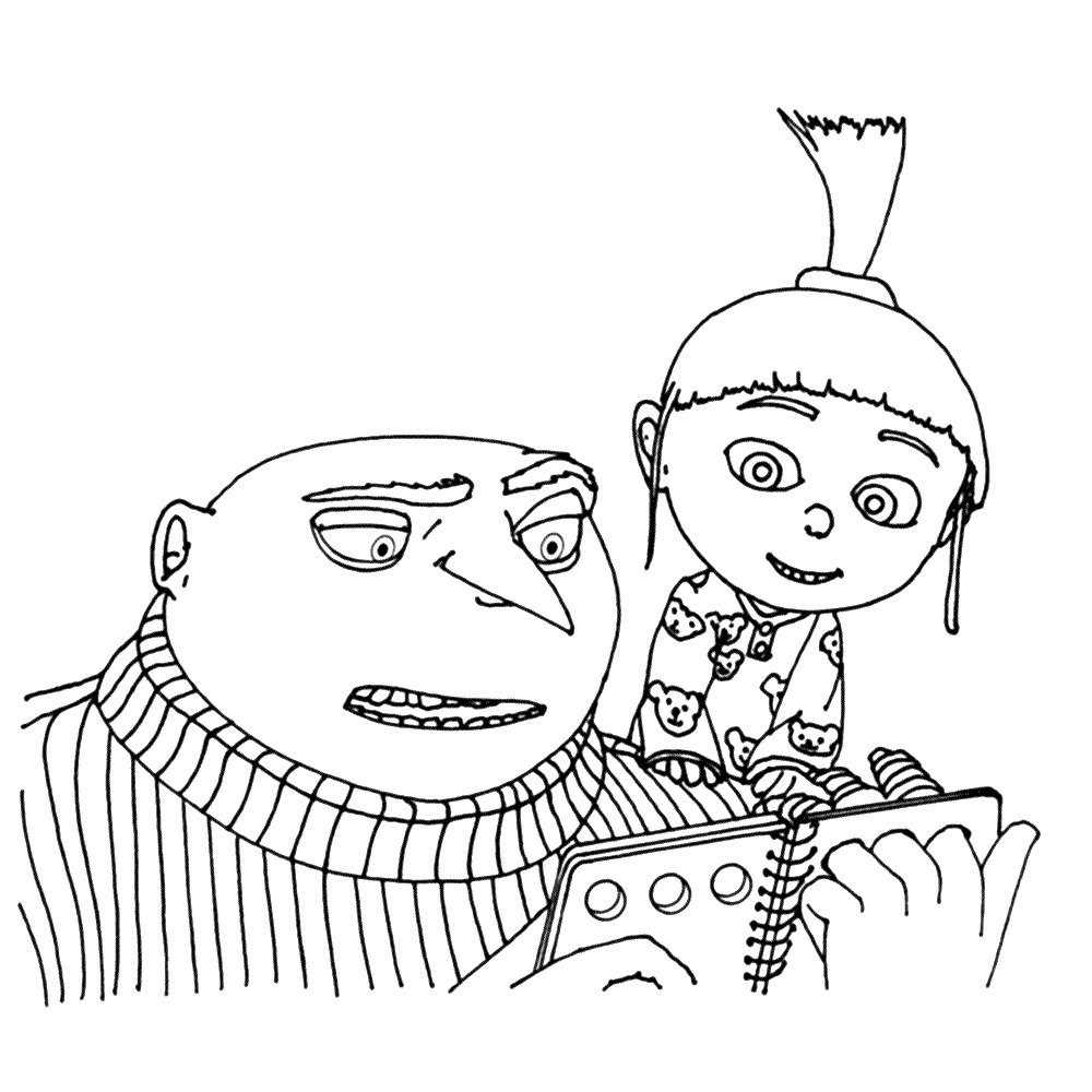 Illumination Entertainment Free Coloring pages online print.